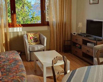 Charming apartment near the lake with Wi-Fi and parking in Évian-les-Bains - Évian-les-Bains - Living room