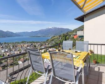Holiday Home Fontanella Amazingview by Interhome - Gordola - Balkon