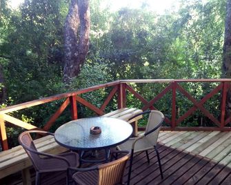 Cabaña Hualle Con Hot Tub Exclusivo Cerca De Termas Y Lago - Coñaripe - Balcón