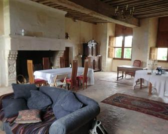 Manoir de la Baronnie - Boischampré - Sala de estar