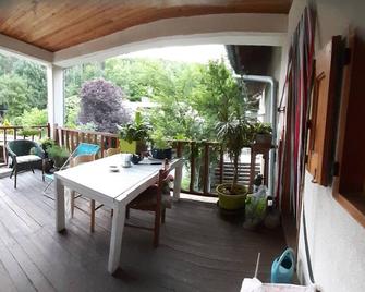Appartement Aiguilles de Chabriere Entre lac et Montagne - Crots - Balcony