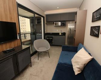 Novo Pinheiros Cobogó - Residencial com Serviço - Sao Paulo - Living room