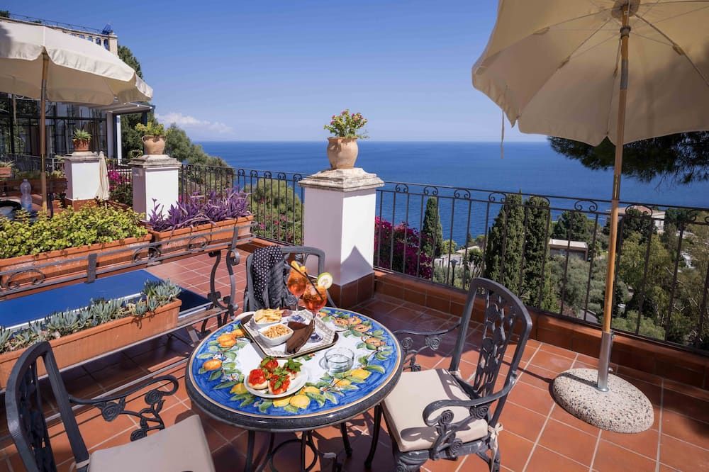 Hotel Bel Soggiorno - טאורמינה - מרפסת