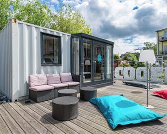 Ostseehotel Baabe Family & Spa - Ostseebad Baabe - Innenhof