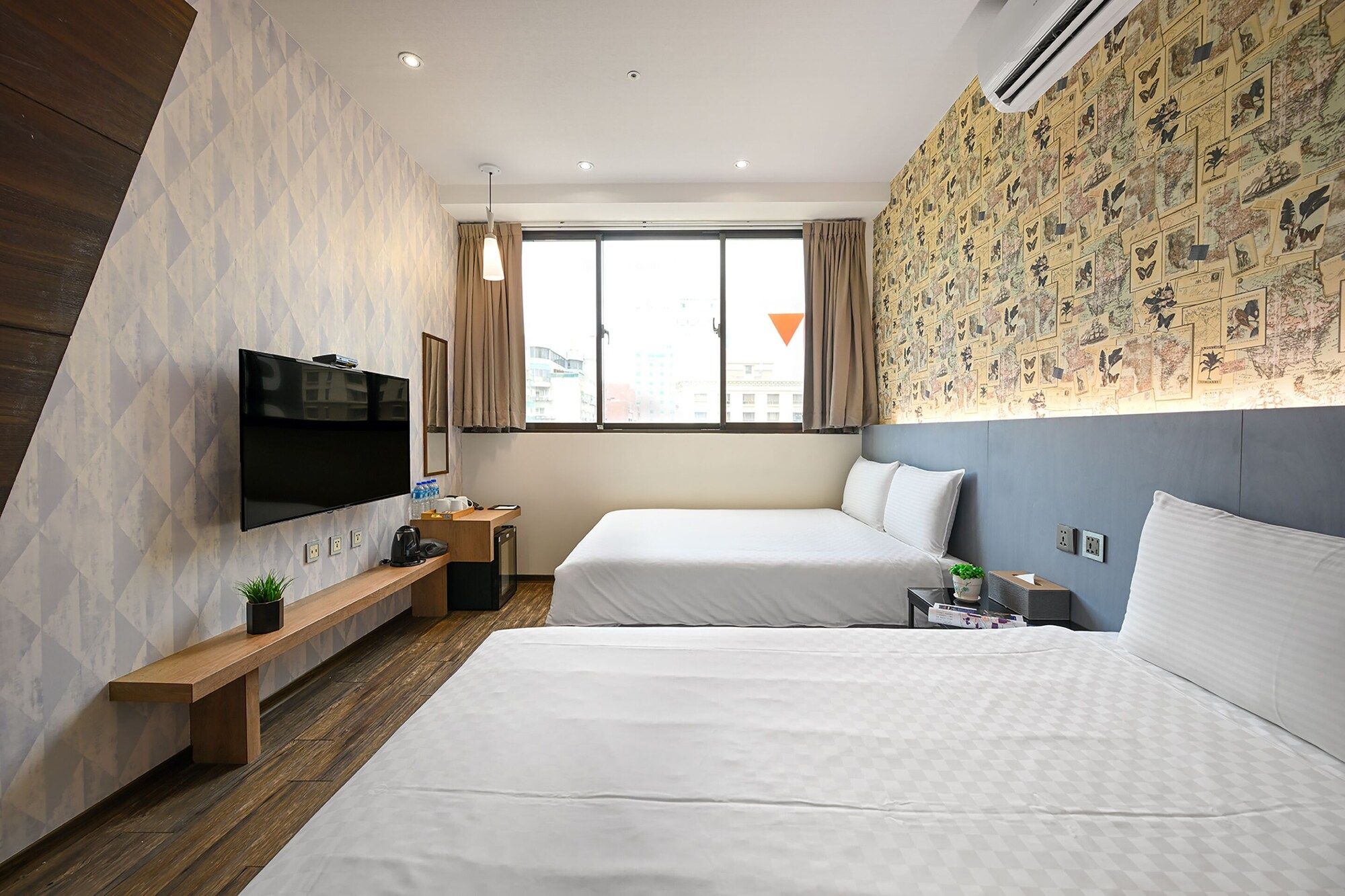Le Room Hotel Taoyuan - Taoyuan City - חדר שינה