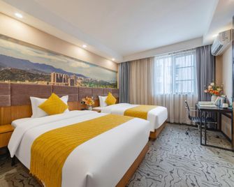 Chonpines Hotel Huizhou Huidong Hongling Avenue - Chuej-čou - Ložnice