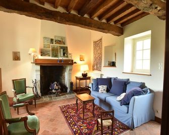 La Cigogne Nature Stay - Liesville-sur-Douve - Вітальня