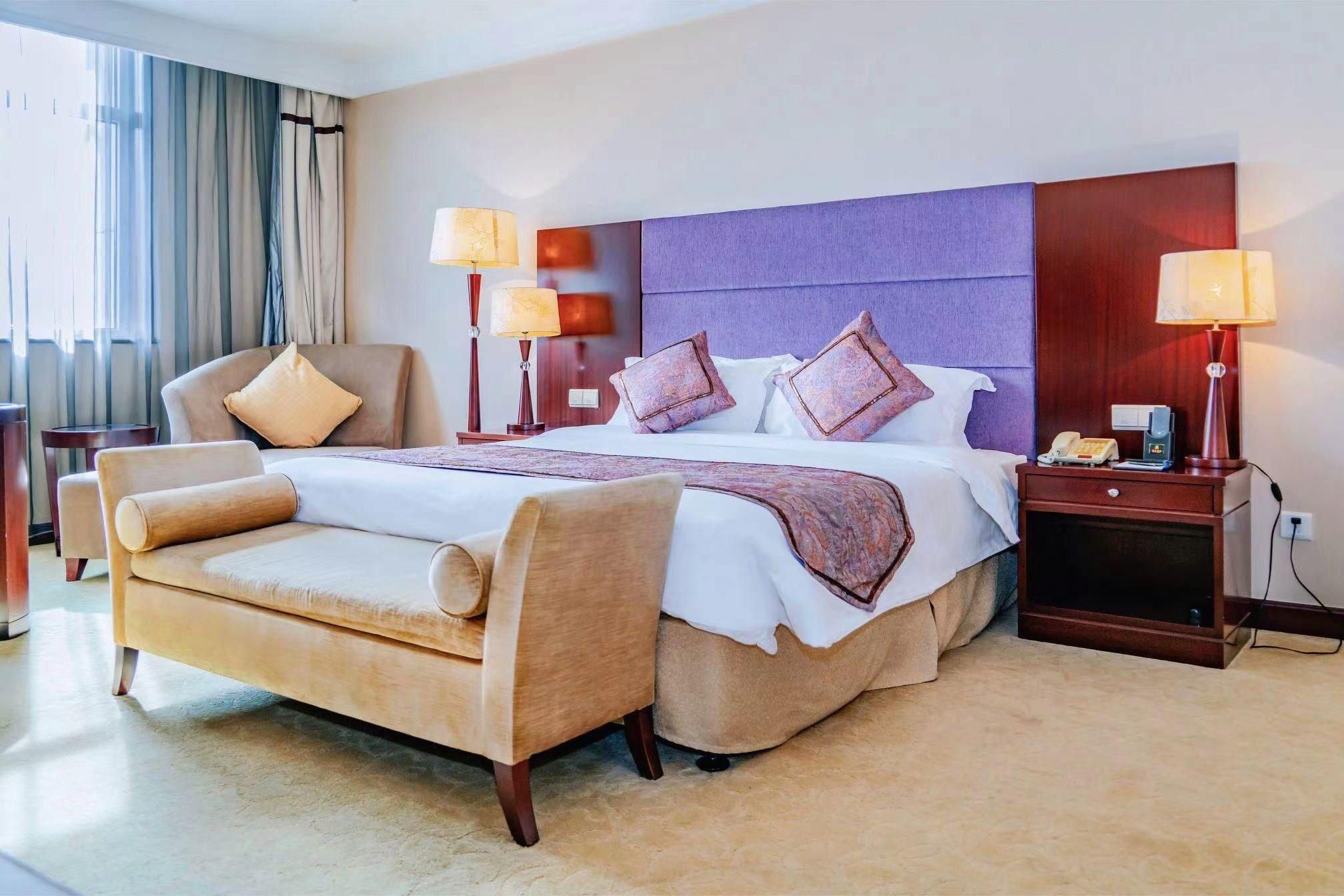 Lanyuan Hotel - לנג'ואו - חדר שינה