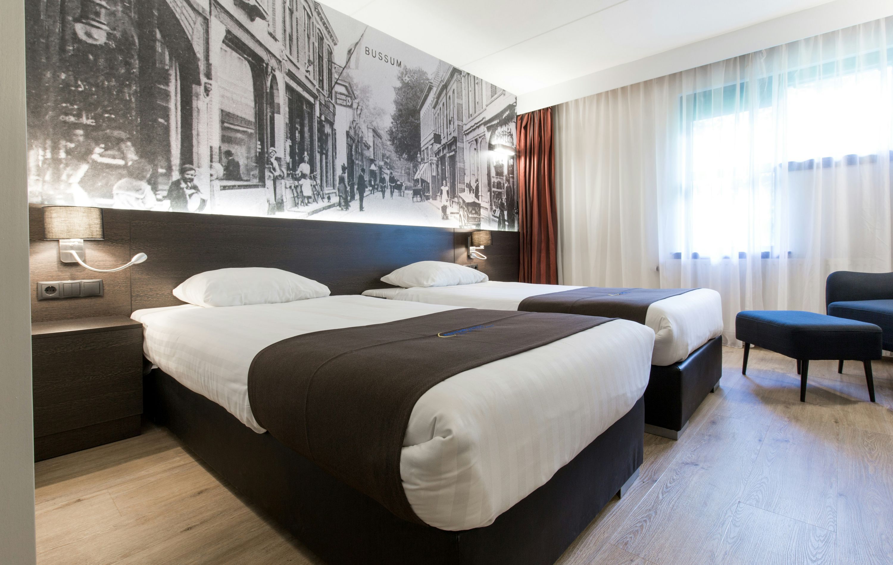 Bastion Hotel Bussum Hilversum - Bussum - Bedroom