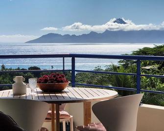 New Paradise - appartement avec vue Moorea - Faaa - Balcon