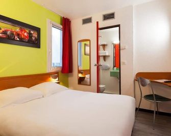 Enzo Hotels Chalons en Champagne - Saint-Martin-sur-le-Pré - Slaapkamer