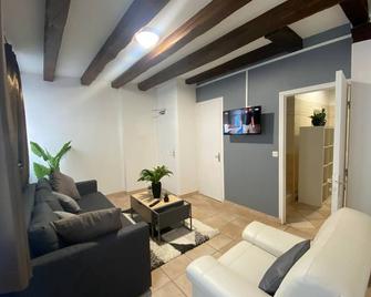 Logement de groupe au centre d'Azay le Rideau - Azay-le-Rideau - Salon