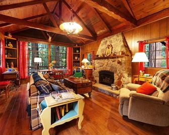 Private, relaxing retreat in the redwoods with WiFi, a private deck & BBQ - Felton - Living room