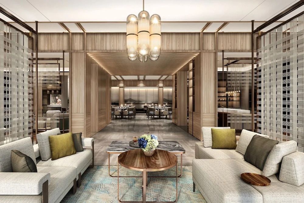 JW Marriott Hotel Bengaluru Prestige Golfshire Resort & Spa - באנגאלור - טרקלין