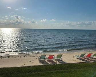 Ground Level Lakefront Condo on Beautiful Lake Huron. Beautiful sunsets! - Port Austin - Beach
