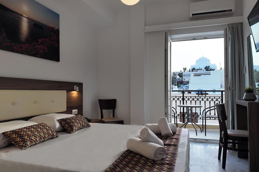 فندق سانتوريني - فيرا - غرفة نوم