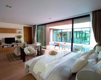 Movenpick Luxury Pool Villa in Pattaya - Sattahip - Bedroom