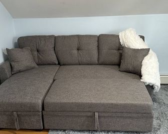 Cute Mini Apt - Snhu Arena - Manchester - Living room