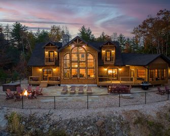 Luxurious Big Bear Log Home at Newfound Lake - Hebron - Edificio
