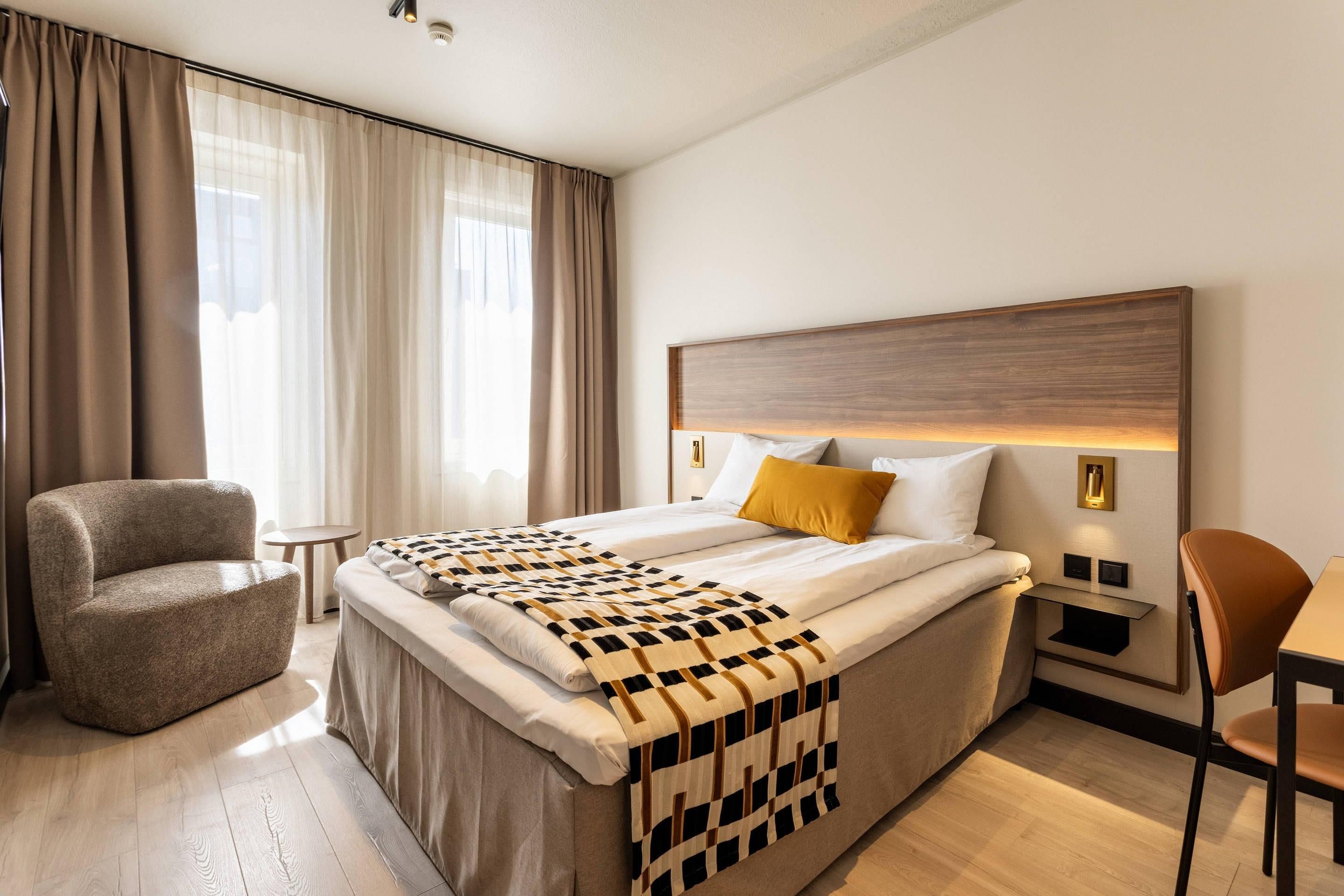 Quality Hotel Augustin - טרונדהיים - חדר שינה
