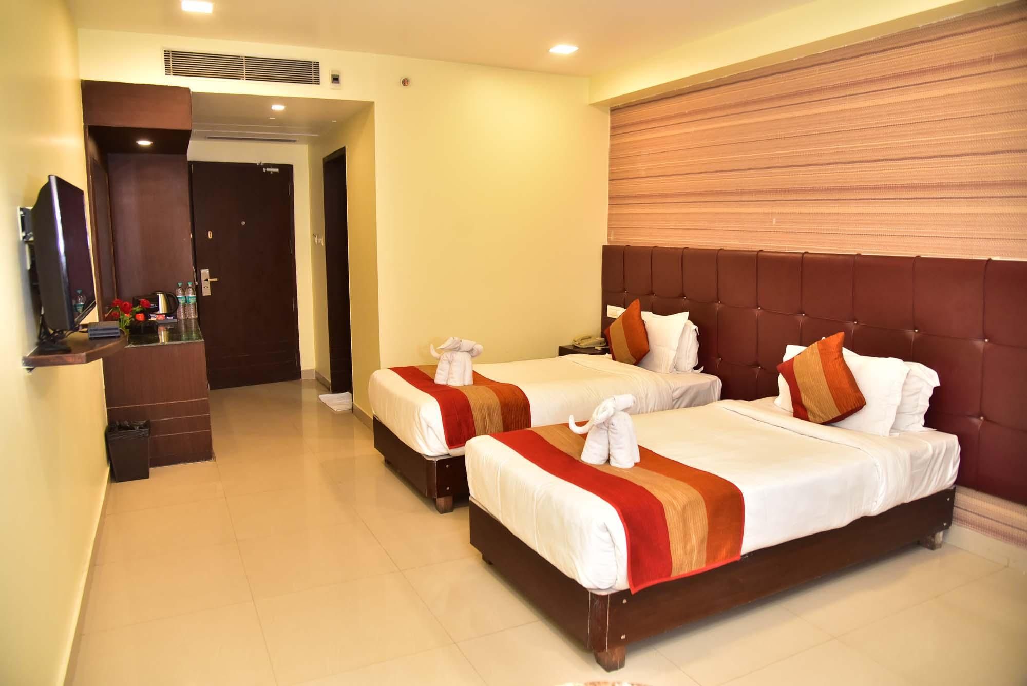 هوتل باتليبوترا نيرفانا - باتنا - غرفة نوم