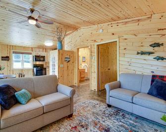 Lakefront Paradise with Private Boat Dock and Patio - Deer River - Living room