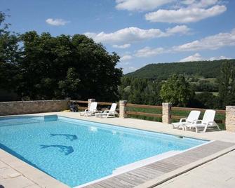 Chambres d'hôtes Domaine Du Bas Chalus - Forcalquier - Zwembad