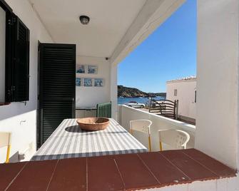 Apartment 'Lamorino Una Casa' with Sea View, Private Terrace and Wi-Fi - Es Migjorn Gran - Balcony