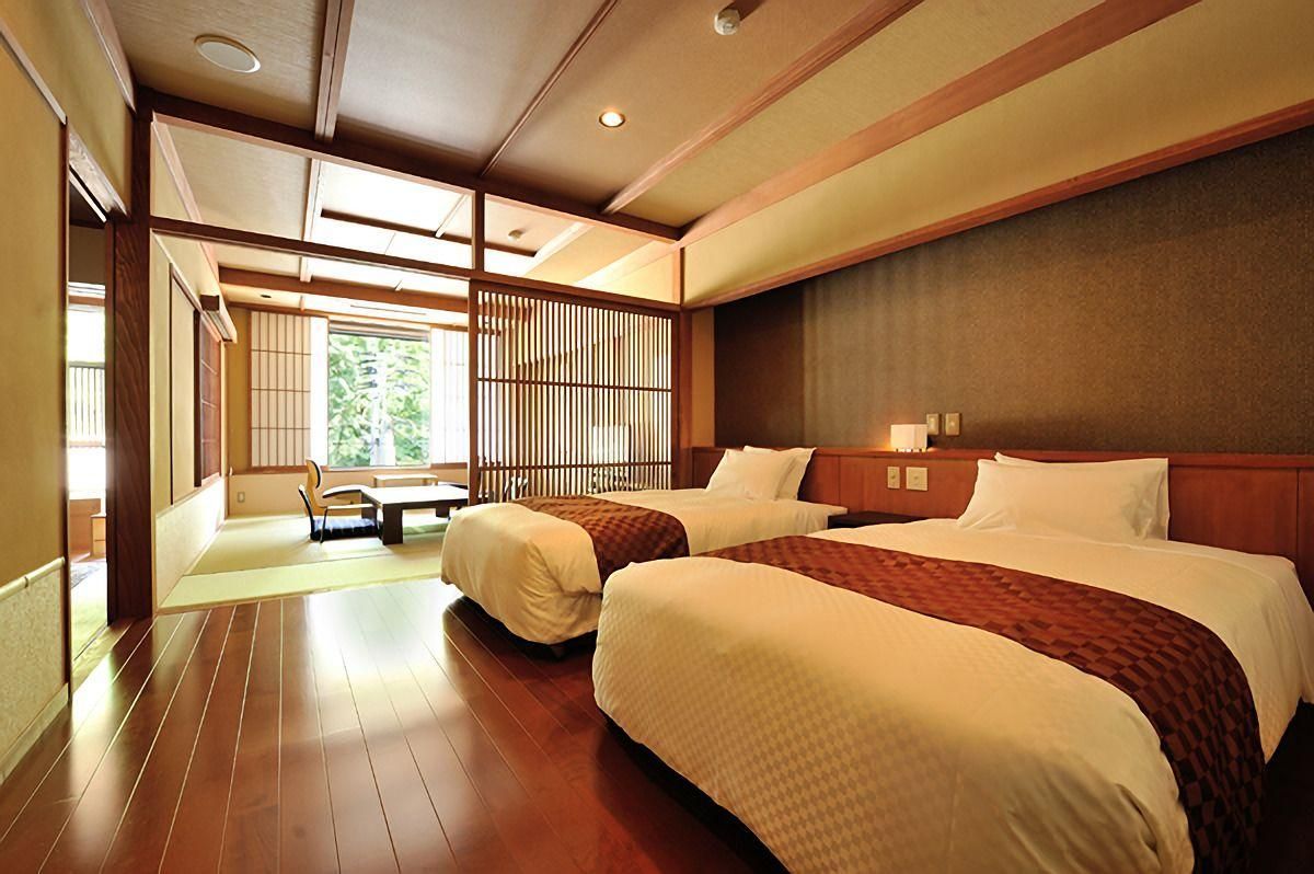 Matsunoyama Onsen Hinanoyado Chitose - Tokamachi - Bedroom