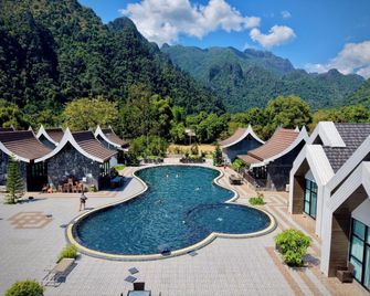 Xaymone Riverside Resort and Restaurant - Vang Vieng - Gebäude
