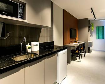 Simple Smart By Xtay - Novo, aconchegante e a 7min do Manaíra Shopping - João Pessoa - Kitchen