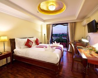 Phasouk Vien Chantra Hotel - Vientiane - Phòng ngủ
