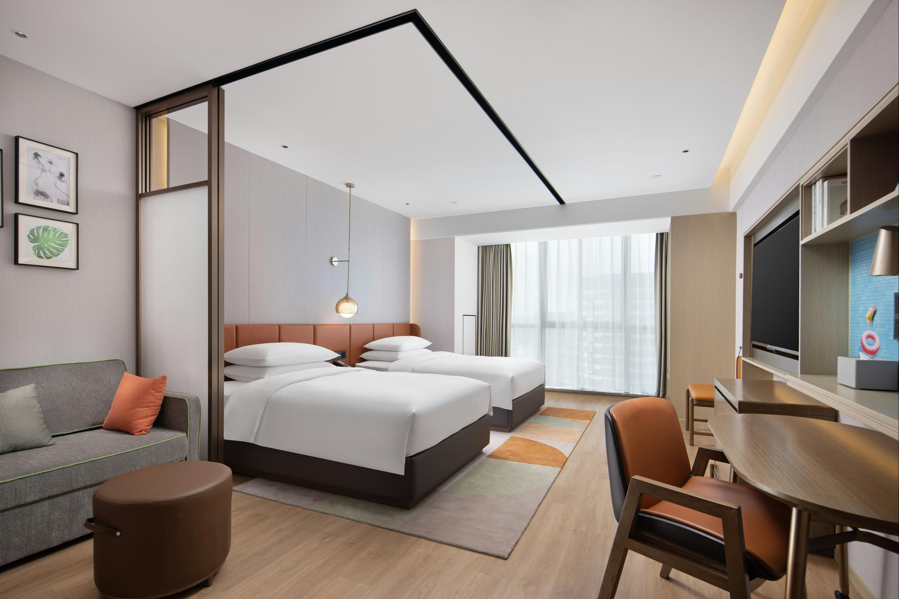 Home2 Suites by Hilton Wuhu Jiujiang - Wuhu - Habitación