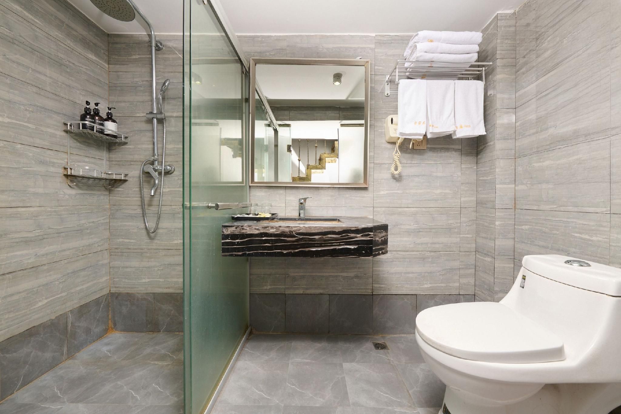 Jiajiale Hotel (Xiamen Zhongshan Road Shengping Branch 8 City Ferry Terminal) - שיאמן - חדר שינה