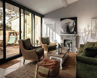 Le Tranquille characterful apartment - Carcassonne - Soggiorno