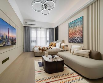 Kaimeiyue Cloud City View Service Apartment (Shenzhen Guanlan Qiankeng Metro Station Branch) - Shenzhen - Sala de estar
