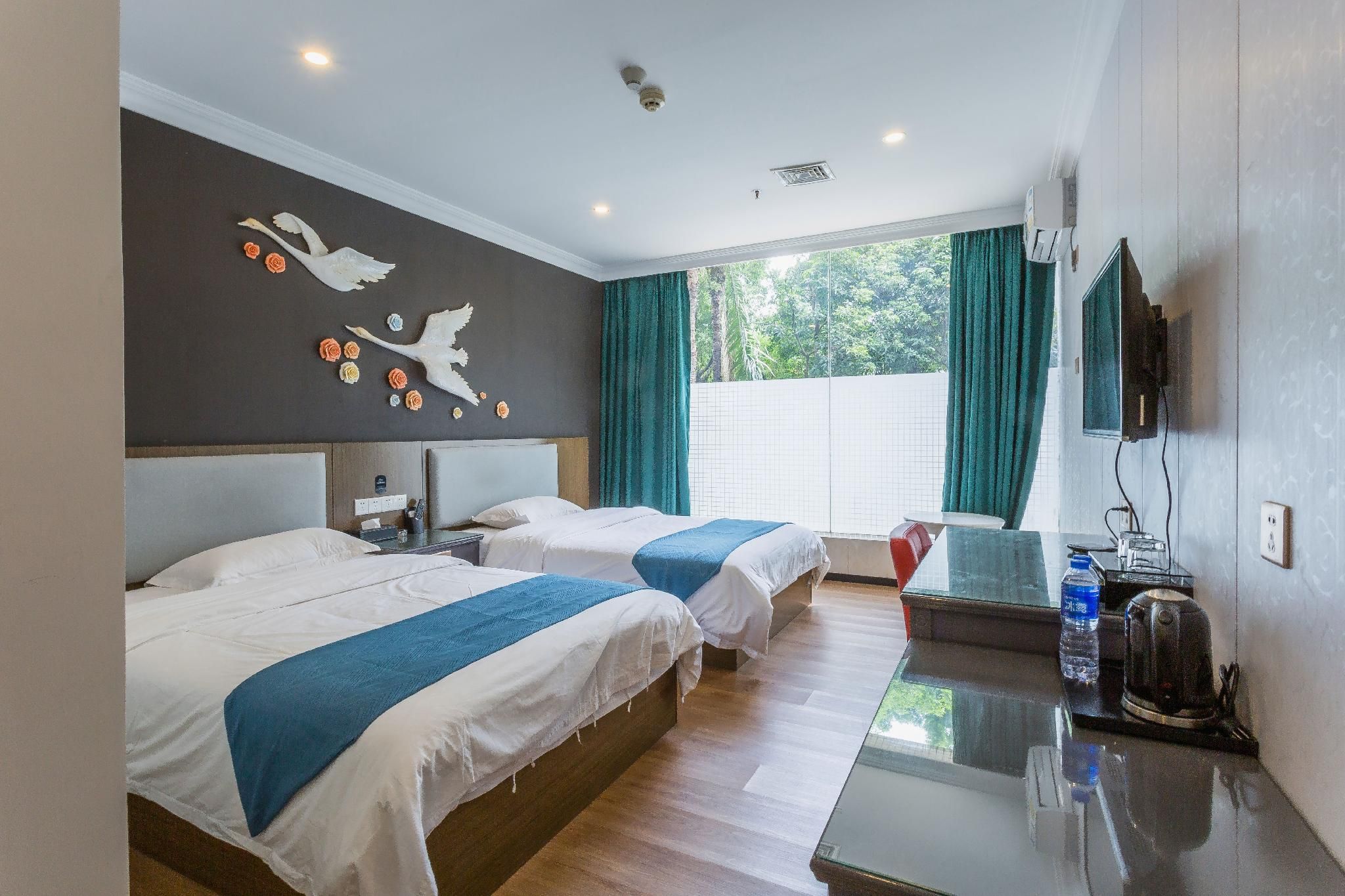 Huiyin Hotel - Guangzhou - גואנגג'ואו - חדר שינה