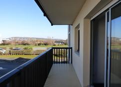 beautiful sunny apartment 2 rooms near beach and swamp villers - Villers-sur-Mer - Balcon