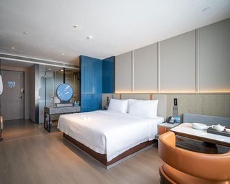 Meilu No.1 Courtyard City High-end Homestay (Xichang Moon Lake Park) - Liangshan - Schlafzimmer