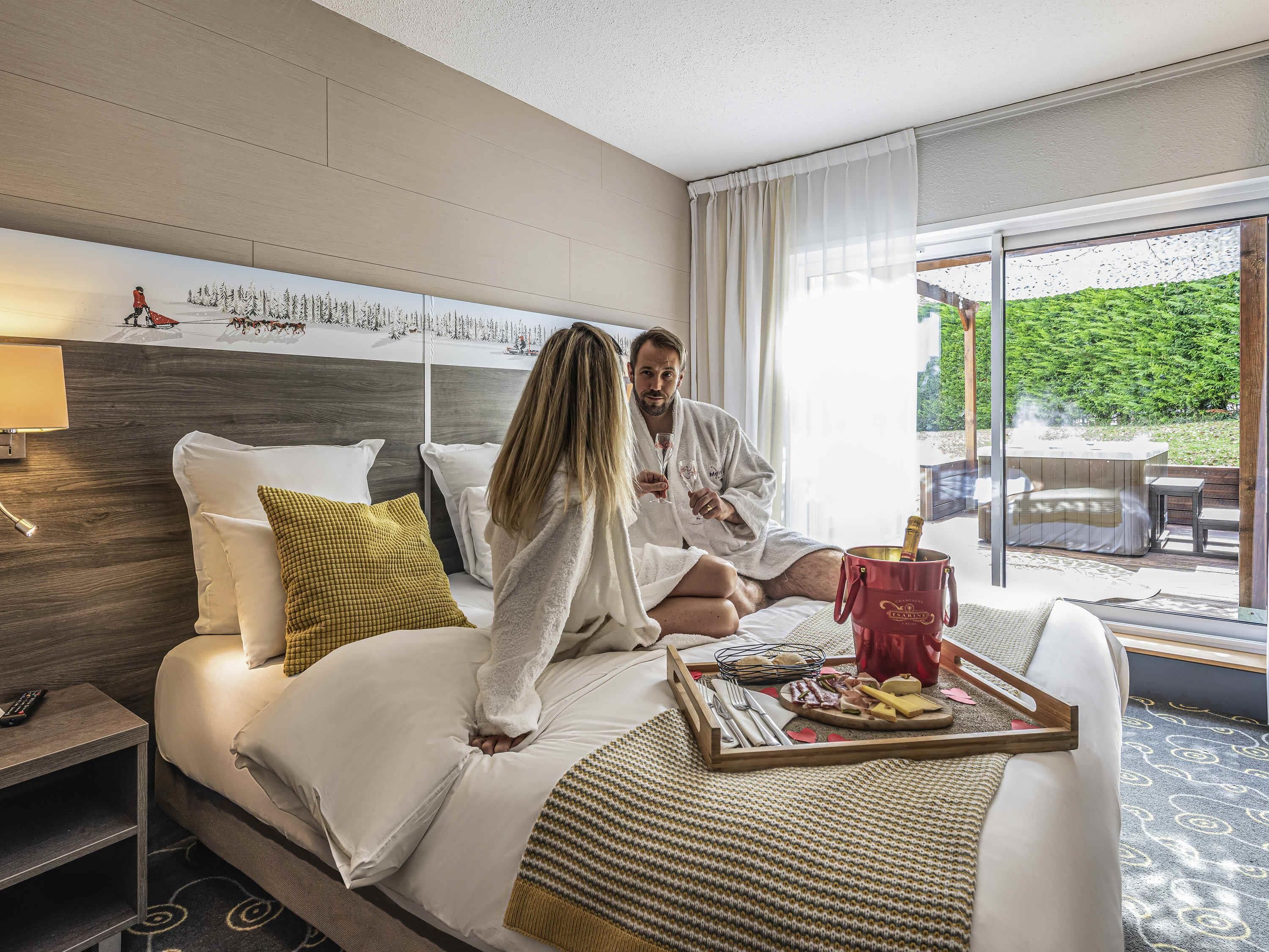 Hôtel Mercure Annecy Sud - אנסי - חדר שינה