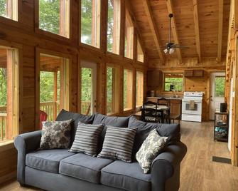 Luxury cabin with a 'mountain view' with a hot tub and internet - Slade