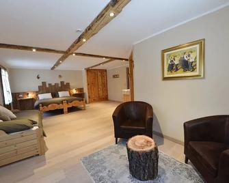 Green Hotel Herbetet - Cogne - Sala de estar