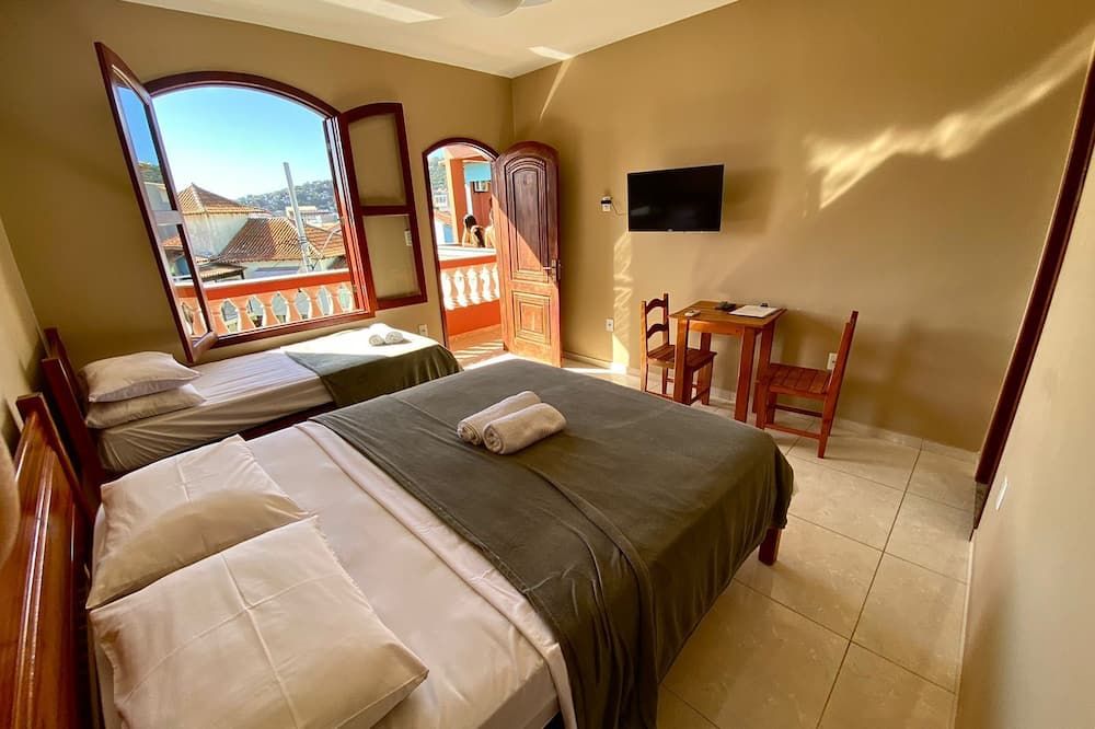 بوسادا بارايسو دوس كوريس - اررايال دو كابو - غرفة نوم