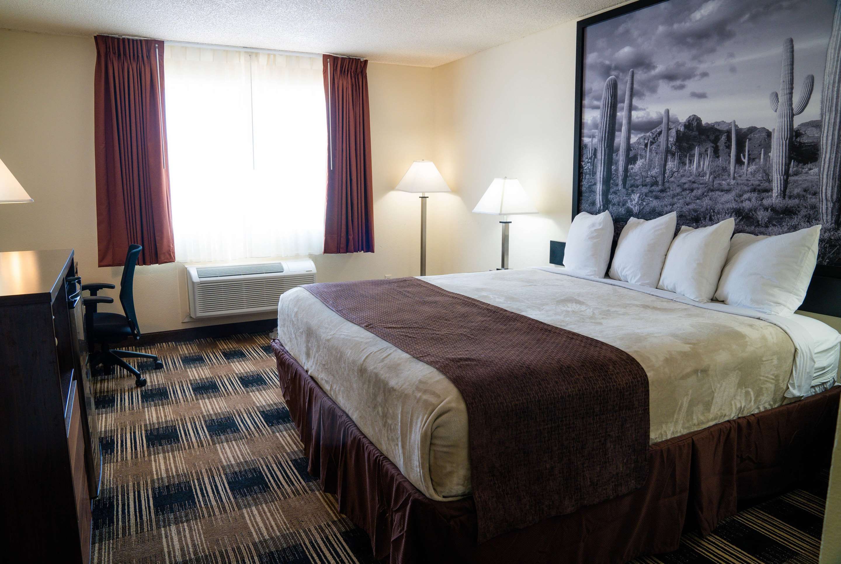 Super 8 by Wyndham Yuma - יומה - חדר שינה