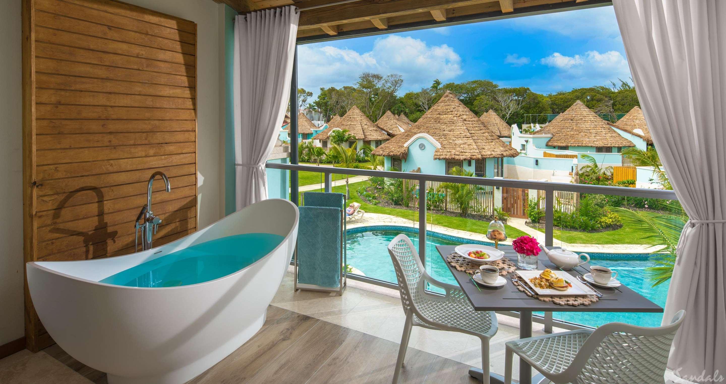 Rondoval Patio Area - Picture of Sandals Royal Barbados - Tripadvisor