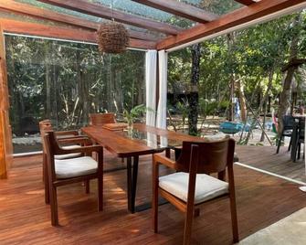 Villa Yaakun - Santuario Tulum - Chemuyil - Patio