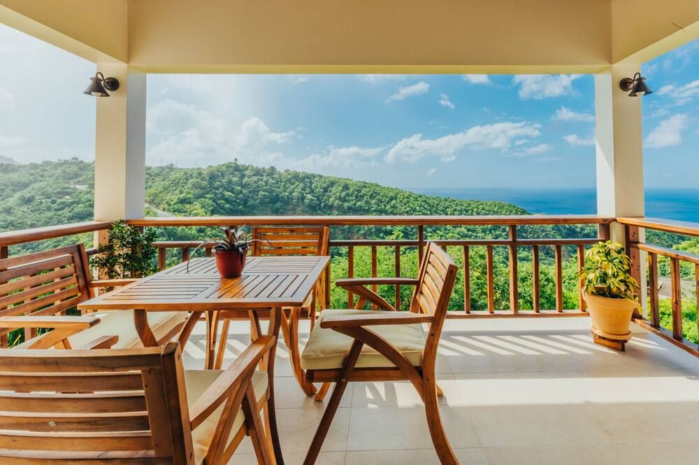 Breathtaking mountain and sea views, connecting with nature - Plymouth - Balcony