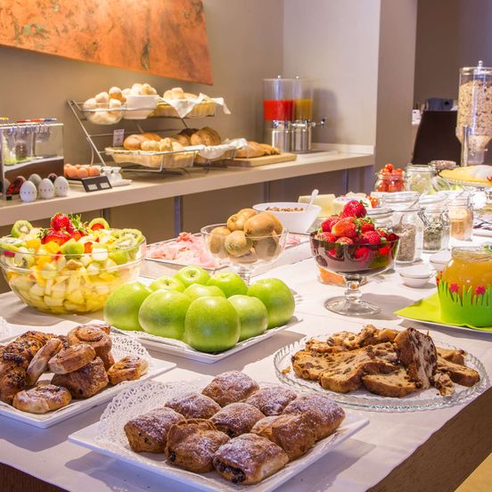 Buffet view of Best Western Hotel Metropoli