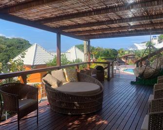 Hotel Morro De São Paulo - מורו דה סאו פאולו - מרפסת