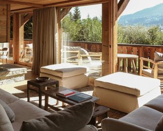 Hôtel L'Alpaga - Megève - Makuuhuone